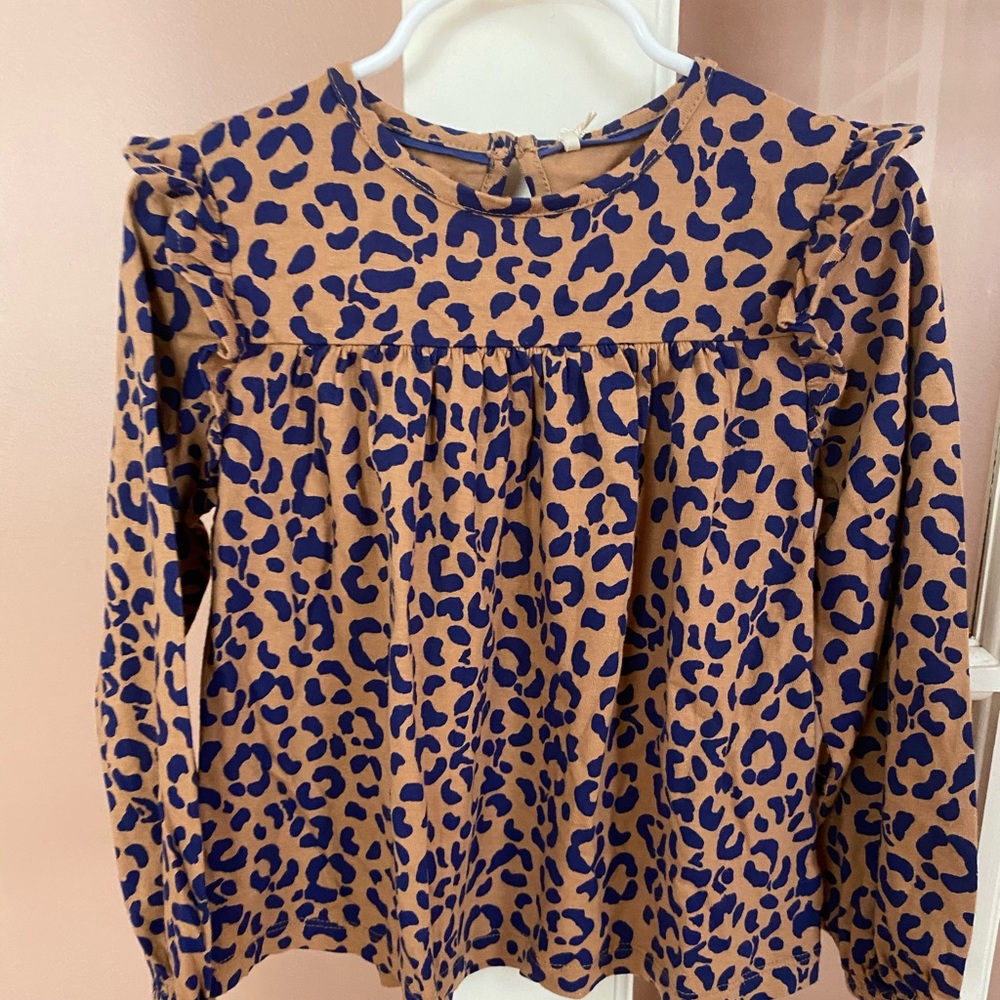 Adorable mini Boden ocelot top